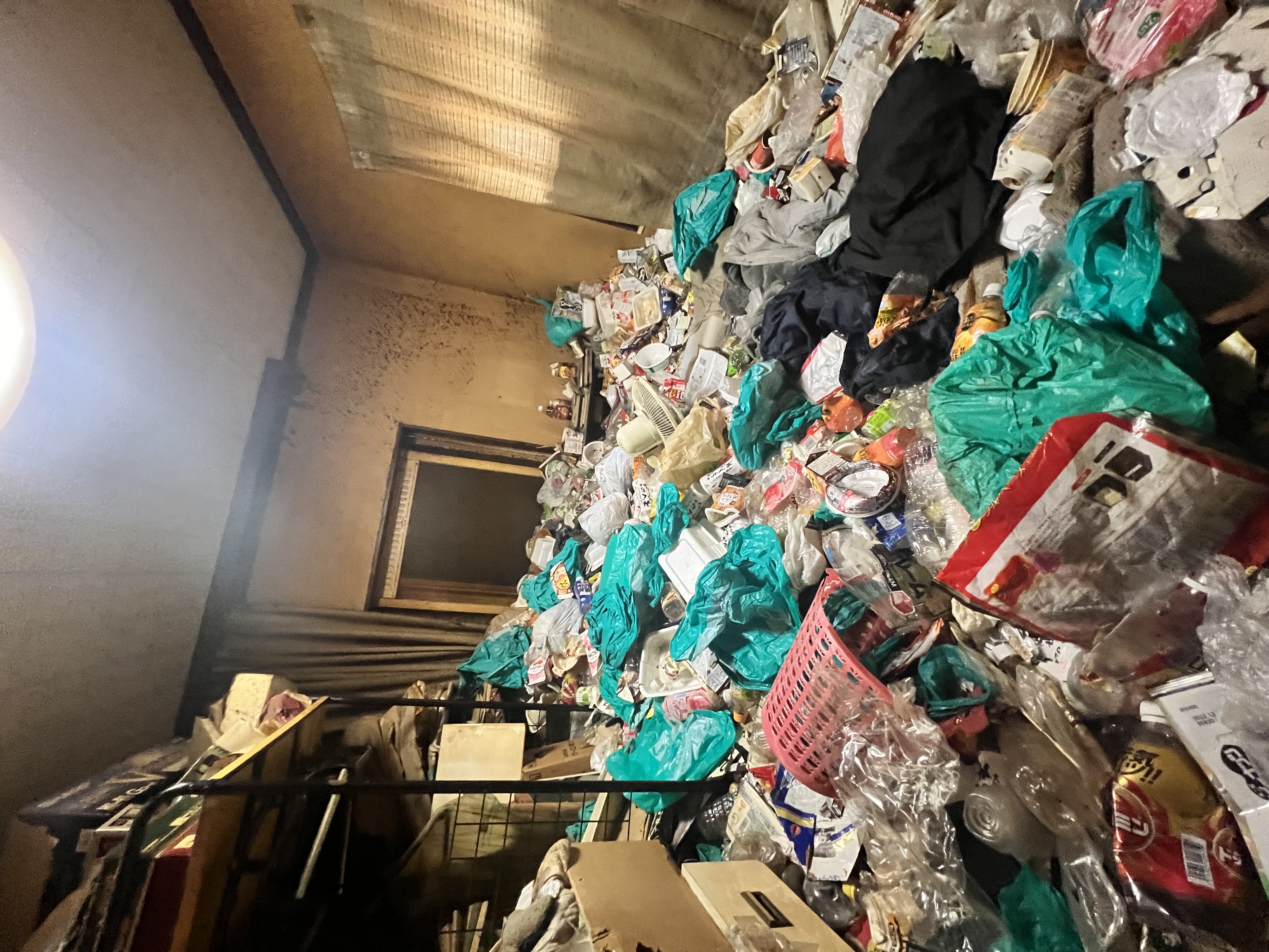 お片付け前のお部屋(能勢町)