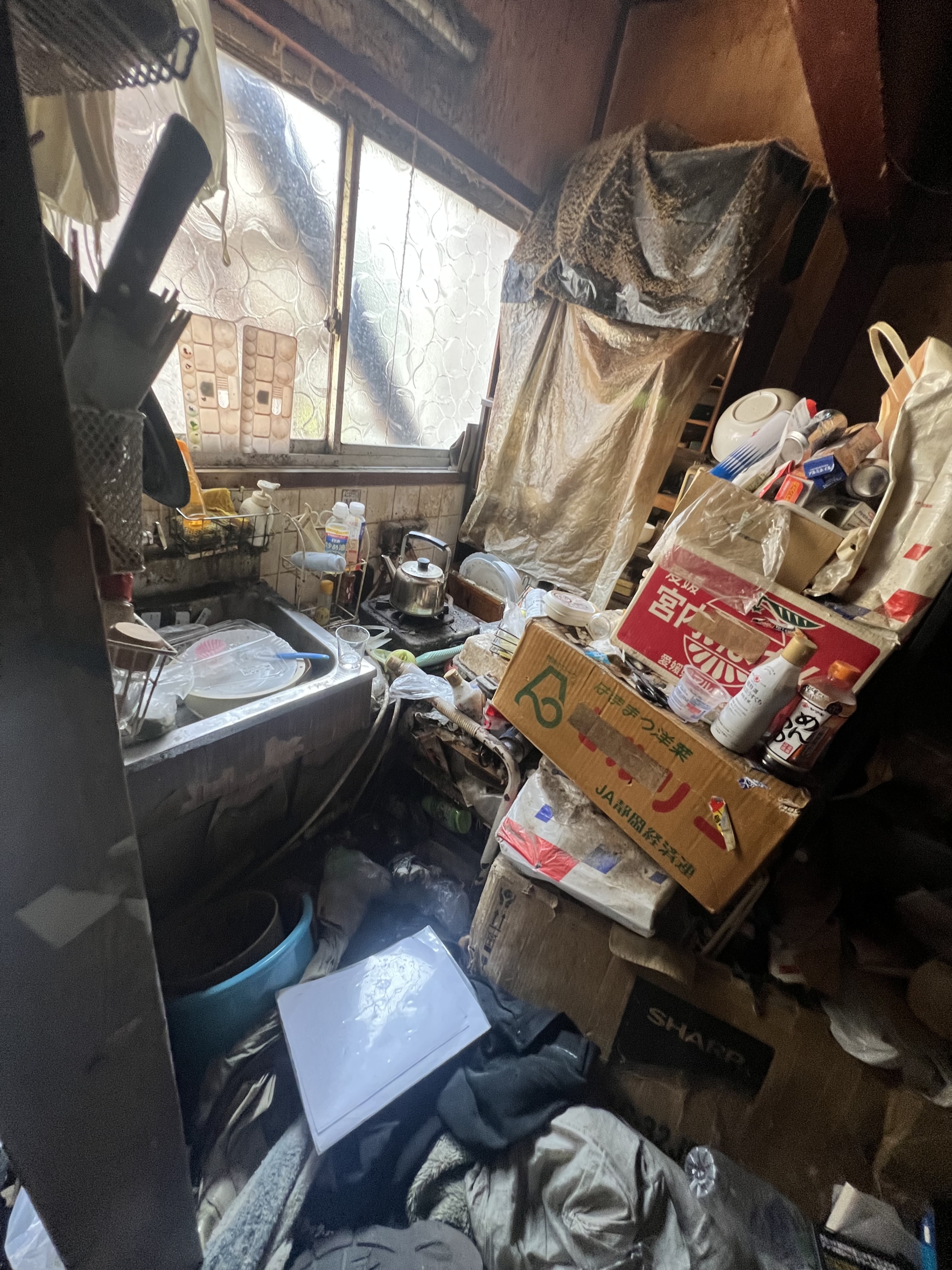 お片付け前のお部屋(左京区)