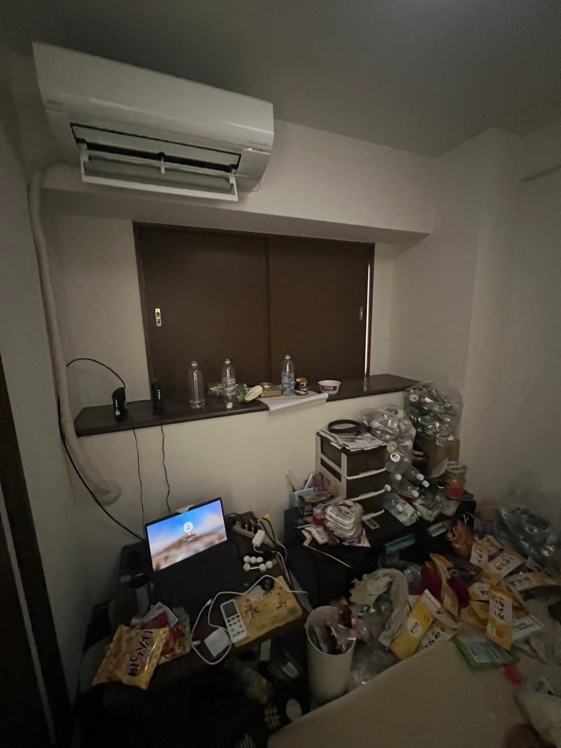 作業前のお部屋