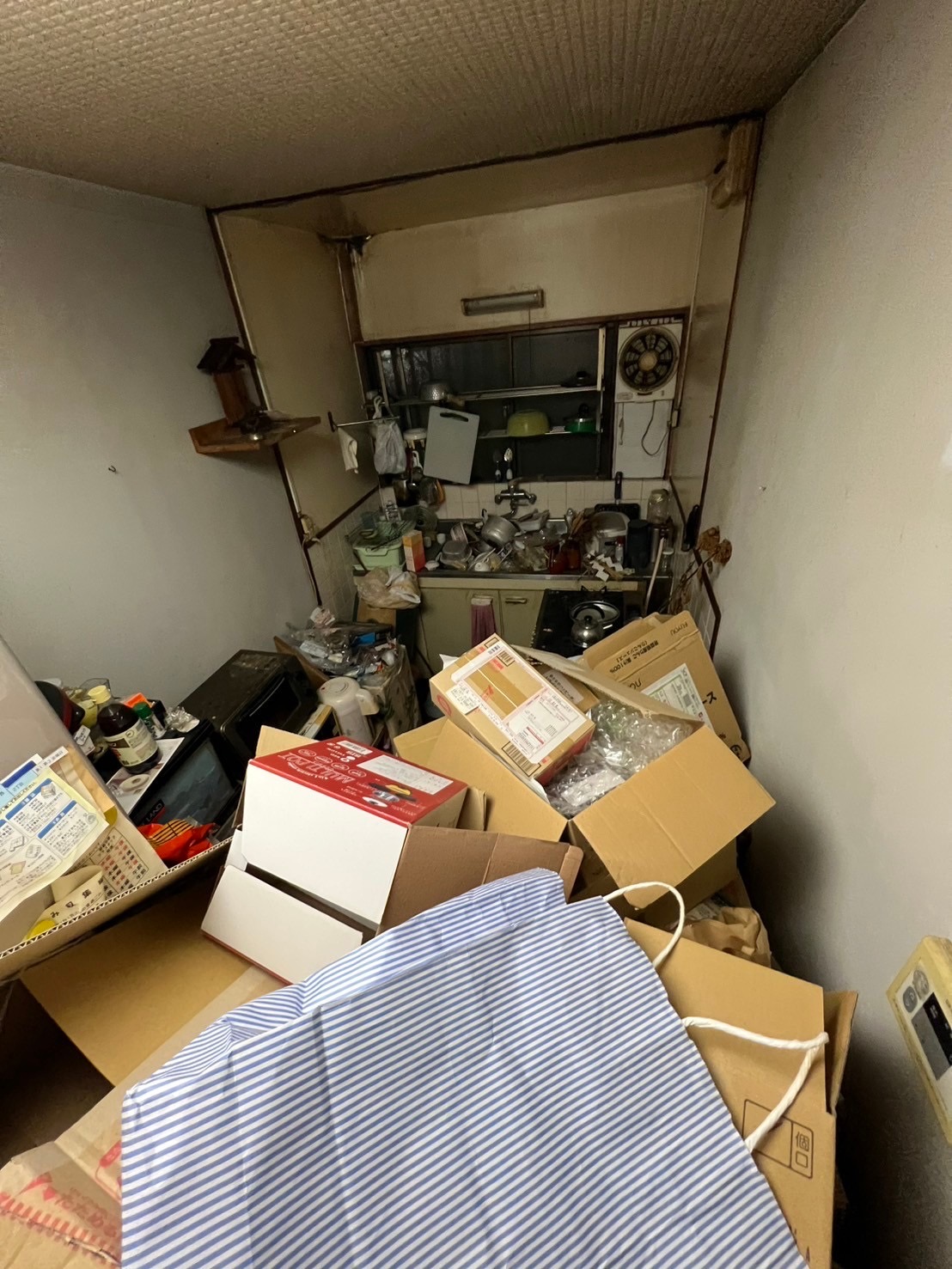 お片付け前のお部屋(住吉区)