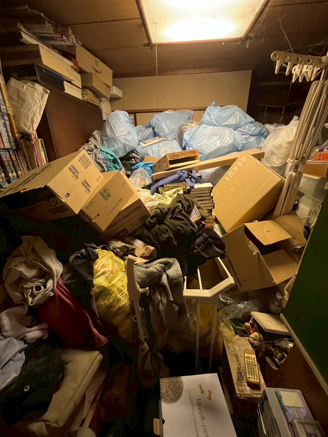 お片付け前のお部屋(池田市)
