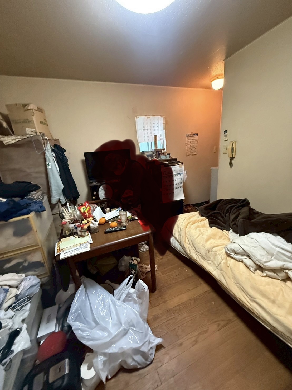 整理前のお部屋(阿倍野区)