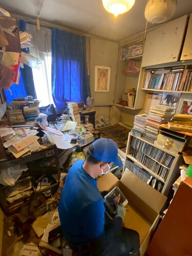作業後のきれいなお部屋